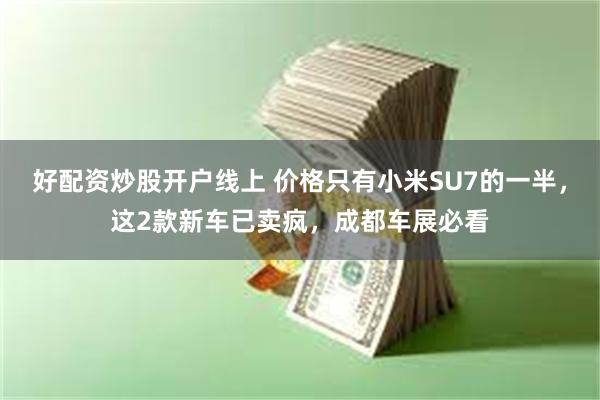 好配资炒股开户线上 价格只有小米SU7的一半，这2款新车已卖疯，成都车展必看