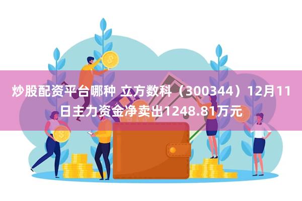 炒股配资平台哪种 立方数科（300344）12月11日主力资金净卖出1248.81万元