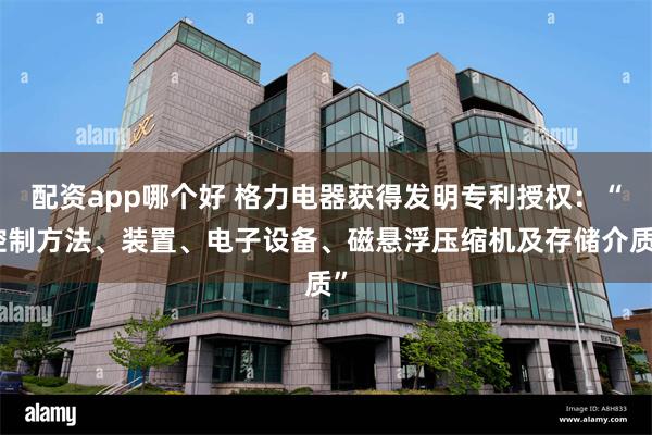 配资app哪个好 格力电器获得发明专利授权：“控制方法、装置、电子设备、磁悬浮压缩机及存储介质”